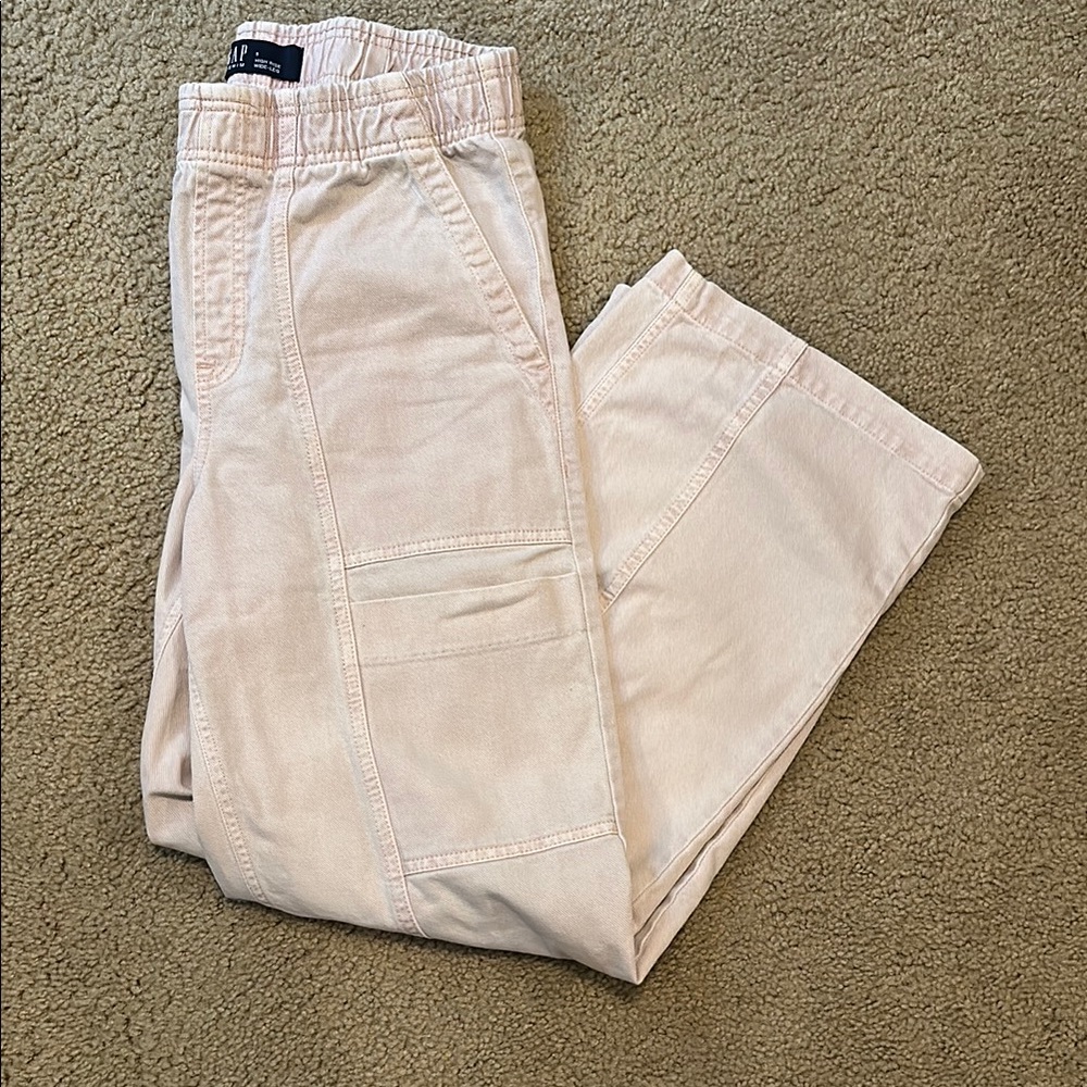 Gap Factory Relaxed Fit Light Pink Utility Pants